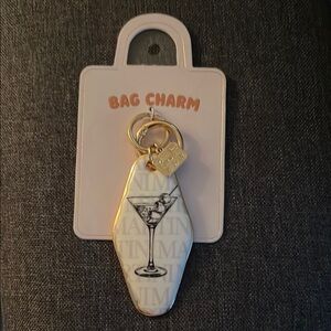 Dirty Martini bag charm NEW